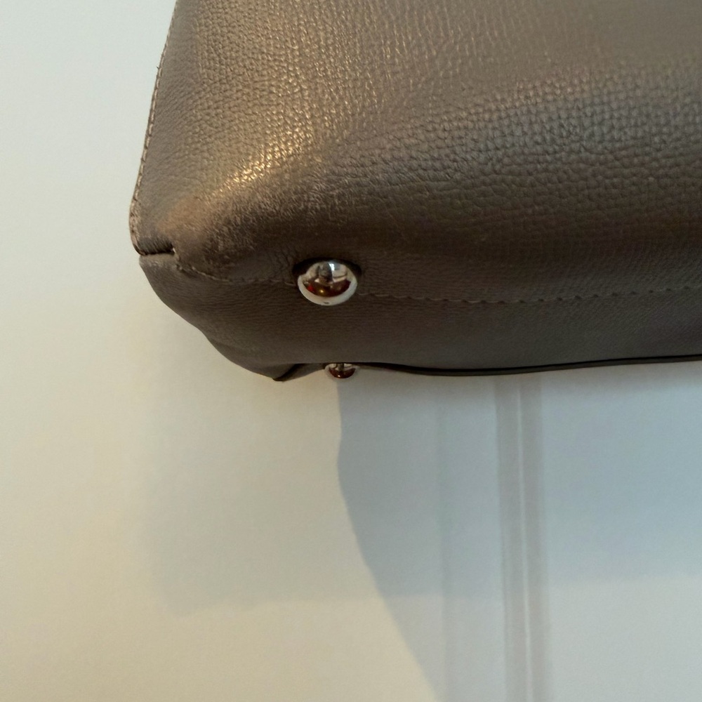 Burberry Brown Leather Tote - Picture 2 of 10